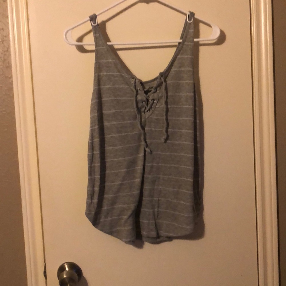Grey tank
